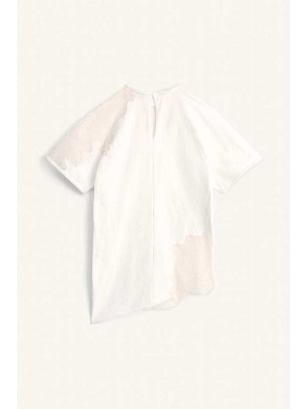 ZARA LIMITED EDITION ASYMMETRIC LACE T-SHIRT - Picture 6 of 8